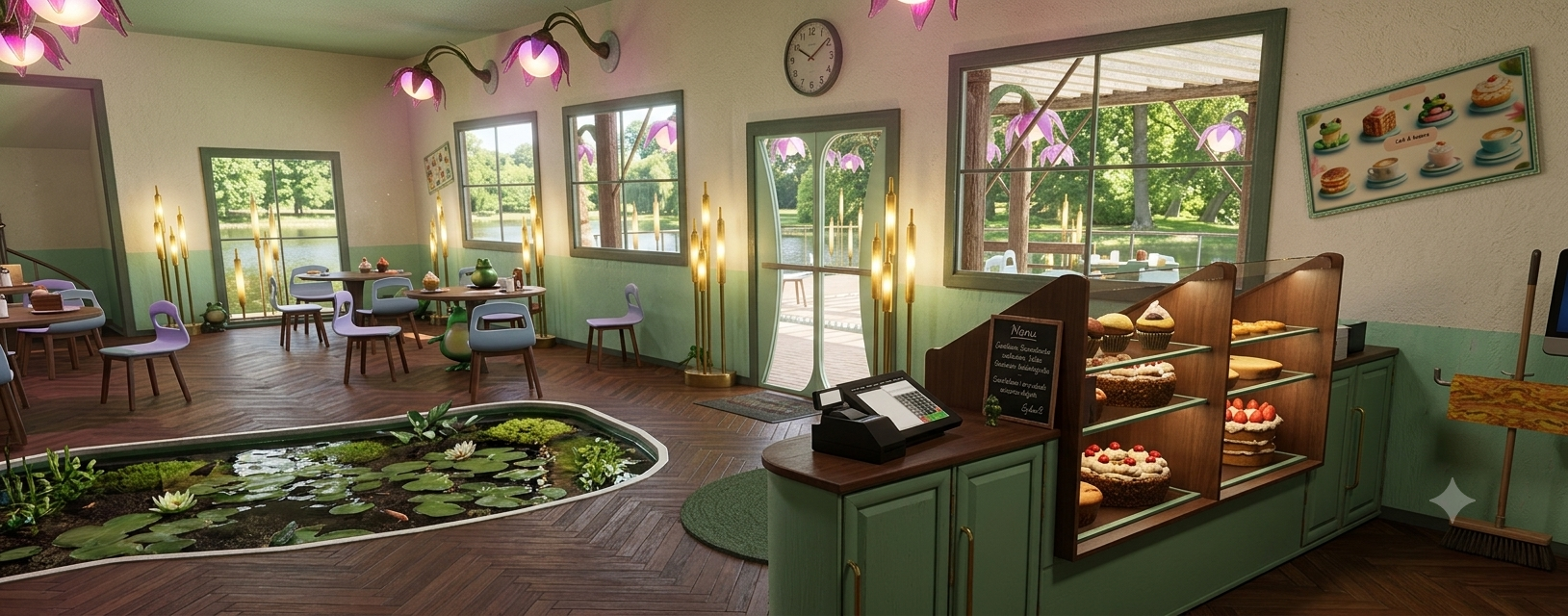 Gemütliches Café in New Haven